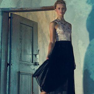 Anthropologie Mogran Carper Isobel Midi Dress